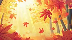 枫叶包装插画高清模板免费下载-趣麦麦图