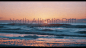 【GIF案例】沙滩海浪夕阳公众号动态配图