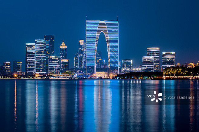 江苏苏州东方之门图片素材