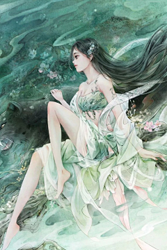 Kristine133采集到CR插画人物(二维|三维|古风|欧美|日漫)