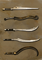 Short swords and Blade by asahi-superdry -