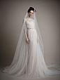 Ersa Atelier Wedding 2015 - Melisse ：Romantic, sexy and definitely ethereal are three words that perfectly define the Ersa Atelier 2015 bridal collection. 浪漫、性感、空灵 #品牌婚纱#