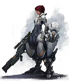 机器人物_CG作品_朱峰社区3D新闻