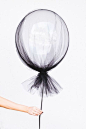 Sheer netted balloons: http://www.stylemepretty.com/living/2016/03/11/20-simple-ways-to-take-your-balloons-to-the-next-level/: 