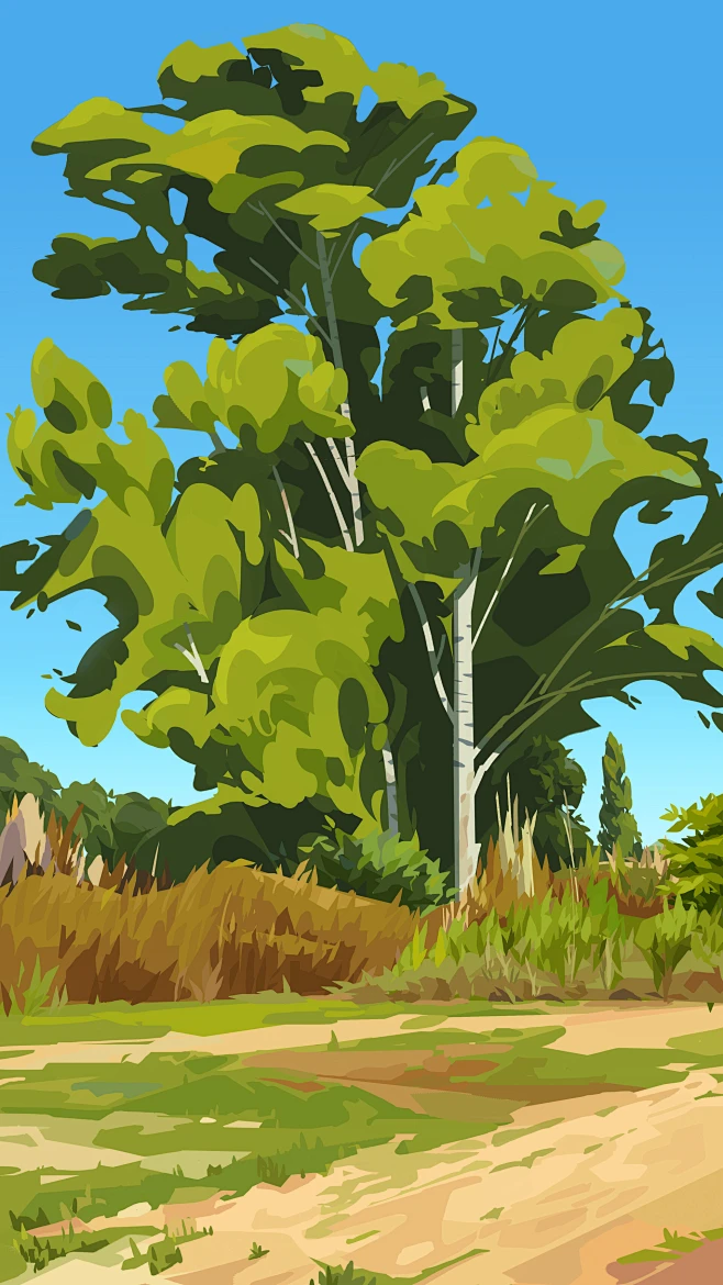 Tree图片_插画图片素材-花瓣网
