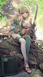精灵与贝斯
twi：k4itoh