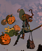 Pumpkin Witch by Varguy