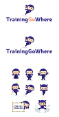 Training logo dribbble