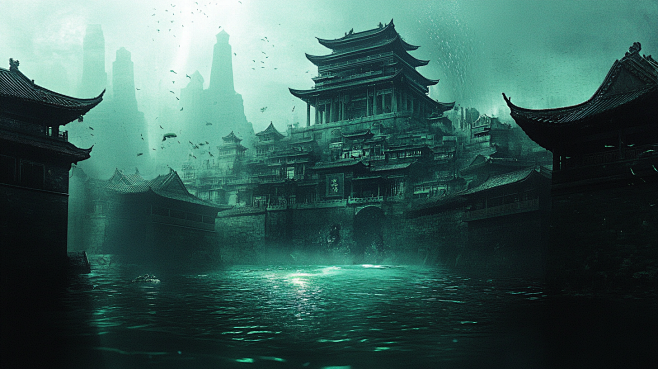 海洋下的古城