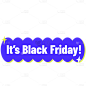 Black Friday Sale Sticker