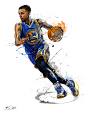 NBA- ENTERBAY : My work of painting and illustrations for the brand ENTERBAY and the NBA.