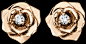 Rose gold Diamond Earrings G38U0043 - Piaget Luxury Jewelry Online