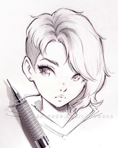 华◆K采集到精美线稿