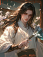 禁止采集二转
仙侠古风单人男 | Ai绘画
@叙叙叙叙白