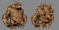 Bowser Sculpt, Josh Singh : Sculpt of bowser