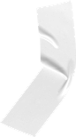白色风管胶带乳白色纹理褶皱胶带贴纸胶布PNG免抠高清图片素材
