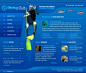 潜水俱乐部网站模板flash动画