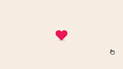 文体娱乐宣传推广唯美视频动效视频组视频包装之按钮图形预警-D爱心