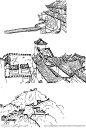 武当山手绘图