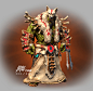 jiifll-2020-58-魔兽争霸三重制版-经典对战游戏-RPG-3D角色设定-游戏英雄皮肤-召唤师-战士-法师-兽人-暴雪-新版-冰封王座-建筑设计-原画-BOSS-NPC