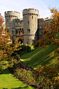 Windsor Castle, just outside of London, England