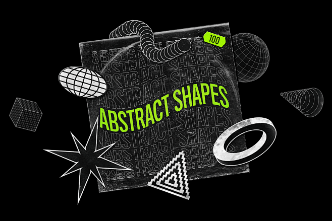 Abstract Shapes: 100...