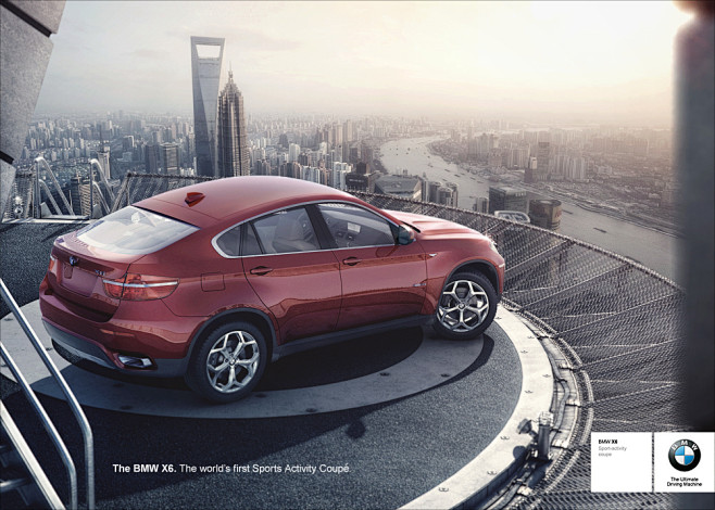 BMW X6 : Print campa...