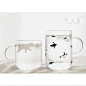 【现货】tuuli 极地系列纯手工高硼硅耐热玻璃水杯