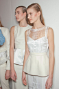 Backstage at Peter Som Fall 2012 RTW