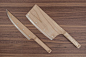 Maple Set Knives 木质厨房刀具