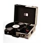 巫黑胶唱片机复古留声机客厅欧式蓝牙cd机随身听专辑光碟光盘播放器发烧级1900mini
