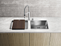 BLANCO ATTIKA 60/A - Kitchen sinks from Blanco | Architonic : BLANCO ATTIKA 60/A - Designer Kitchen sinks from Blanco ✓ all information ✓ high-resolution images ✓ CADs ✓ catalogues ✓ contact information ✓..