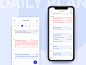 Daily Plan APP，If you like，you can check my last shot which is the web about the “Daily Plan”.