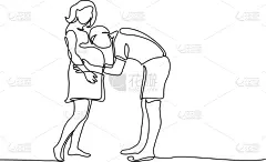 女人,幸福,丈夫,健康保健,家庭,母亲,怀孕,步行,爱,相伴