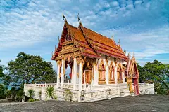 泰国, 寺, 亚洲, 旅行, 扫管笏, 结构, 旅游, 泰语, 佛教, 宗教, 文化, 里程碑, 传统的