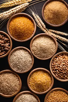 绿色食品杂粮粗粮摄影图图片