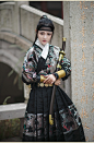 如梦霓裳男装女装织金飞鱼服贴里[关山月]二锦衣卫射箭非曳撒-tmall.com天猫