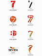 数字符号设计 出众的数字logo不收藏就亏