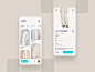 Fashion E-Commerce App Concept concept app iphone fashion brand fashion app clean minimal interaction colors uidesign ux ui