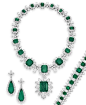 The Emerald Necklace, Elizabeth Taylor Bulgari Jewelry Showcase: 