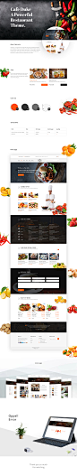 Restaurant Theme : Cafe-Duke – is a awesome look, creative idea, very easy-to-use, multipurpose Restaurant, Template. It also can be used to share recipes, menu, dishes, testimonial etc, and specially for Chefs and Cooking Experts. The Template comes with