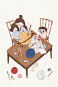 Childhood Week 2 — Ana Duna illustration : Childhood week — This is an event created by Beatrice Blue about childhood memories, each day you have a different childhood theme to get inspired, this is what i...