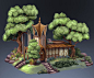 Elven Temple Design, Sara Gilman : Elven Temple
