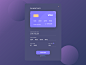 Card Payment Form website design flat app web ux ui