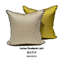 黄咖 简约现代中式新古典美式欧式 长方形靠包靠垫靠枕沙发抱枕套-淘宝网