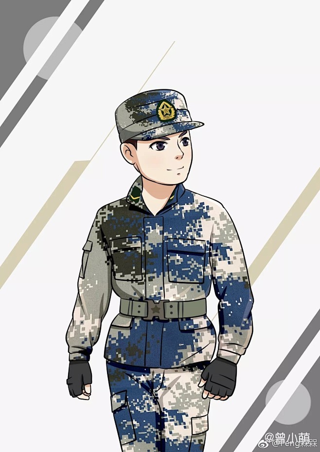 军人 漫画