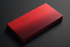 商业名片明信片名片卡片样机模型
