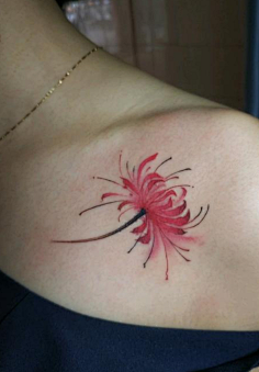 彼岸花 纹身素材-花瓣网|陪你做生活的设计师