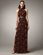 Pamella Roland Halter Printed-Silk Gown  Original:  3,575.00
NOW: 1,251.00