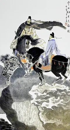 我来竟何事，高卧沙丘城。
城边有古树，日夕连秋声。
鲁酒不可醉，齐歌空复情。
思君若汶水，浩荡寄南征。
——李白《沙丘城下寄杜甫》